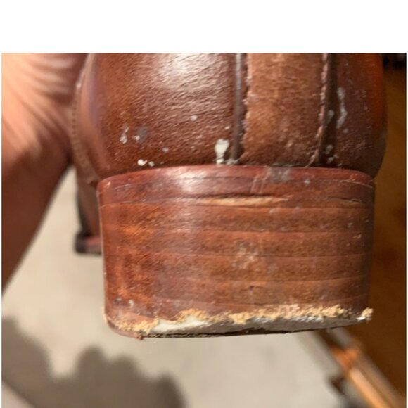 6.5 Great used Tory burch dark brown riding boots - Picture 2 of 4